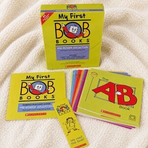 My First BOB Books Pre-Reader Collection Alphabet  Pre-Reading Skills 25 Box Set